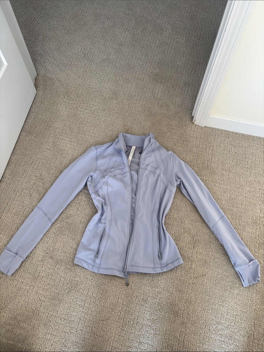 Women’s Lululemon Light Lavender Zip-Front Active Jacket